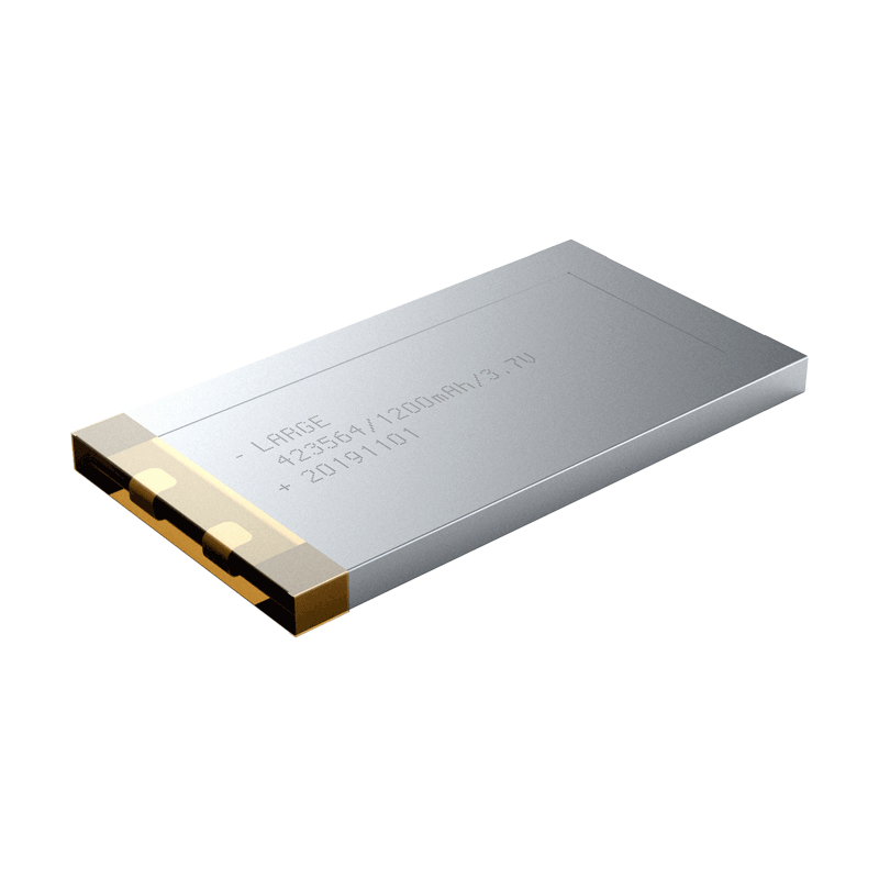 3.7V 1200mAh 血糖檢測儀聚合物鋰電池，三元材料